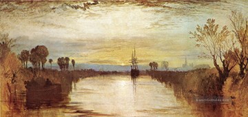 Joseph Mallord William Turner Werke - Chichester Kanal romantische Turner